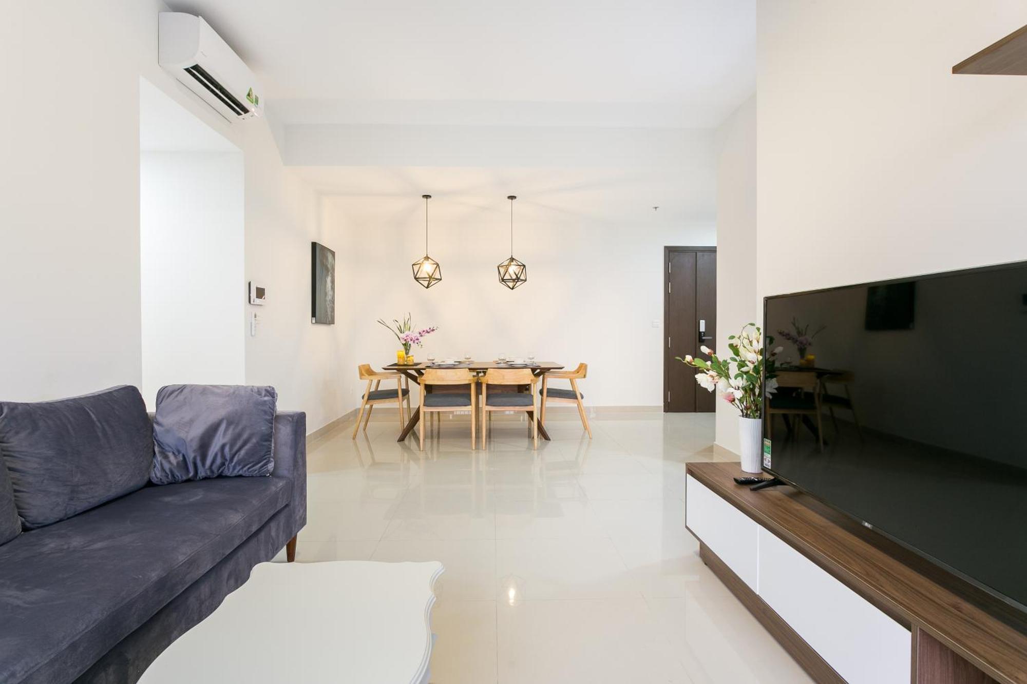 Central Business District Rivergate Apartment - Free Pickup & Pool Хошимін Екстер'єр фото